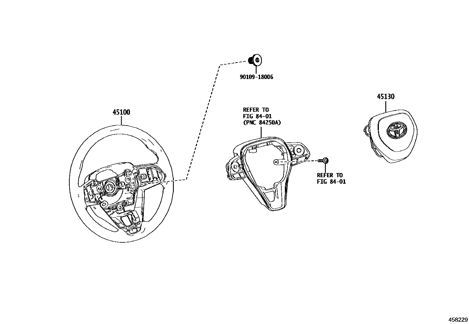 4504 — STEERING WHEEL