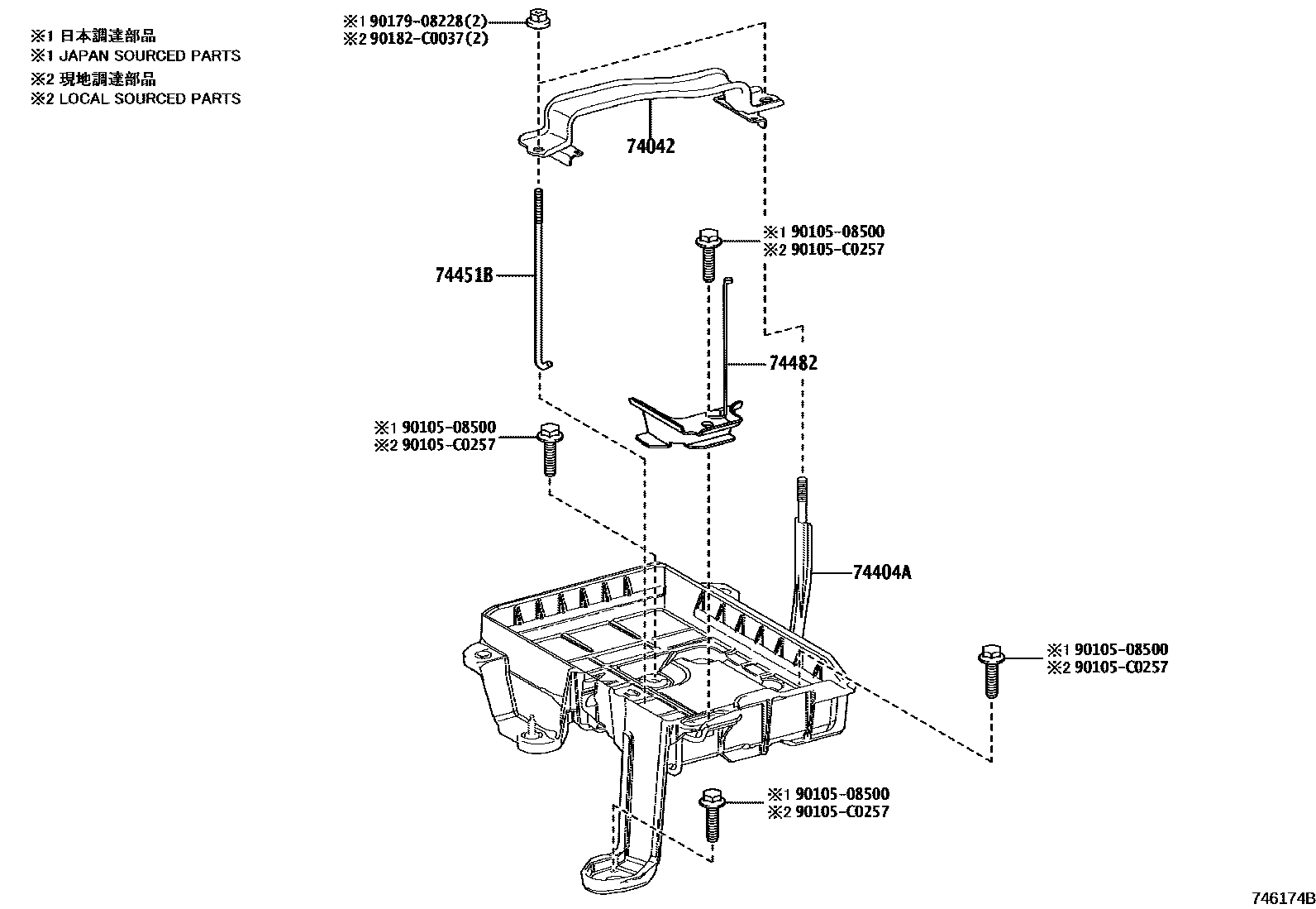 7402 — BATTERY CARRIER