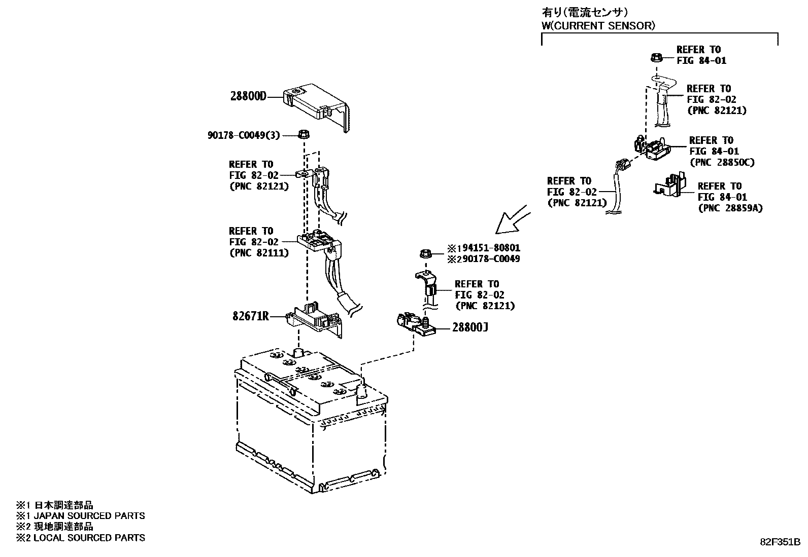8201 — BATTERY & BATTERY CABLE
