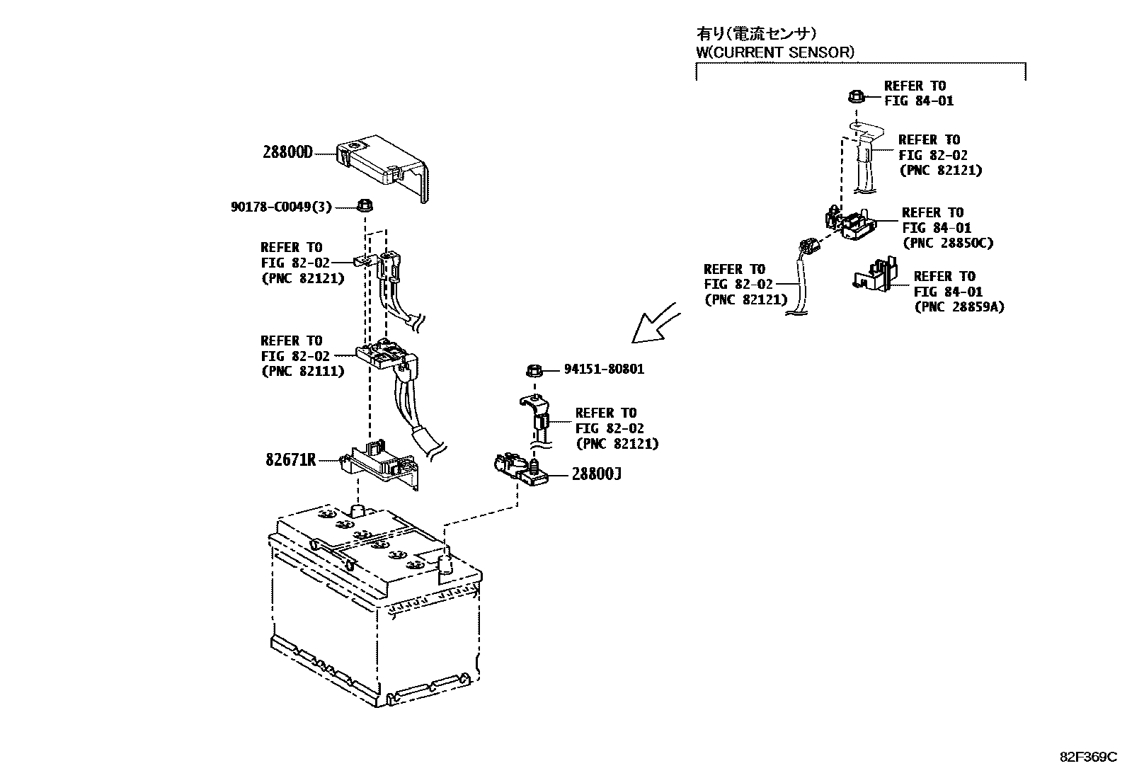 8201 — BATTERY & BATTERY CABLE
