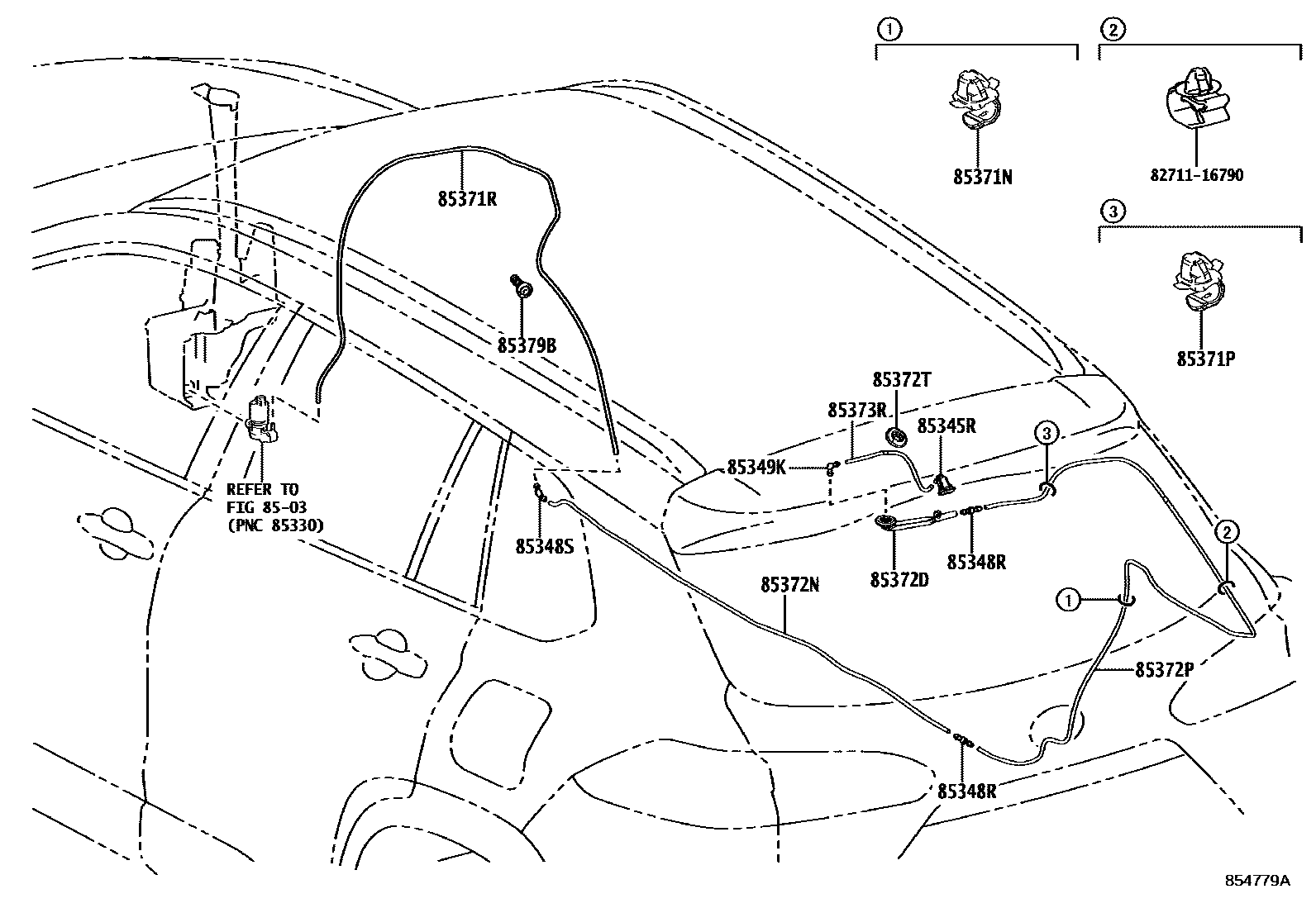 8504 — REAR WASHER