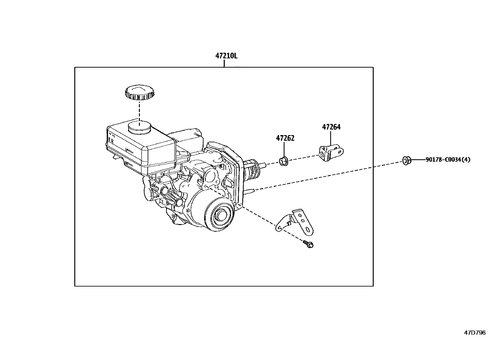 4702 — BRAKE MASTER CYLINDER