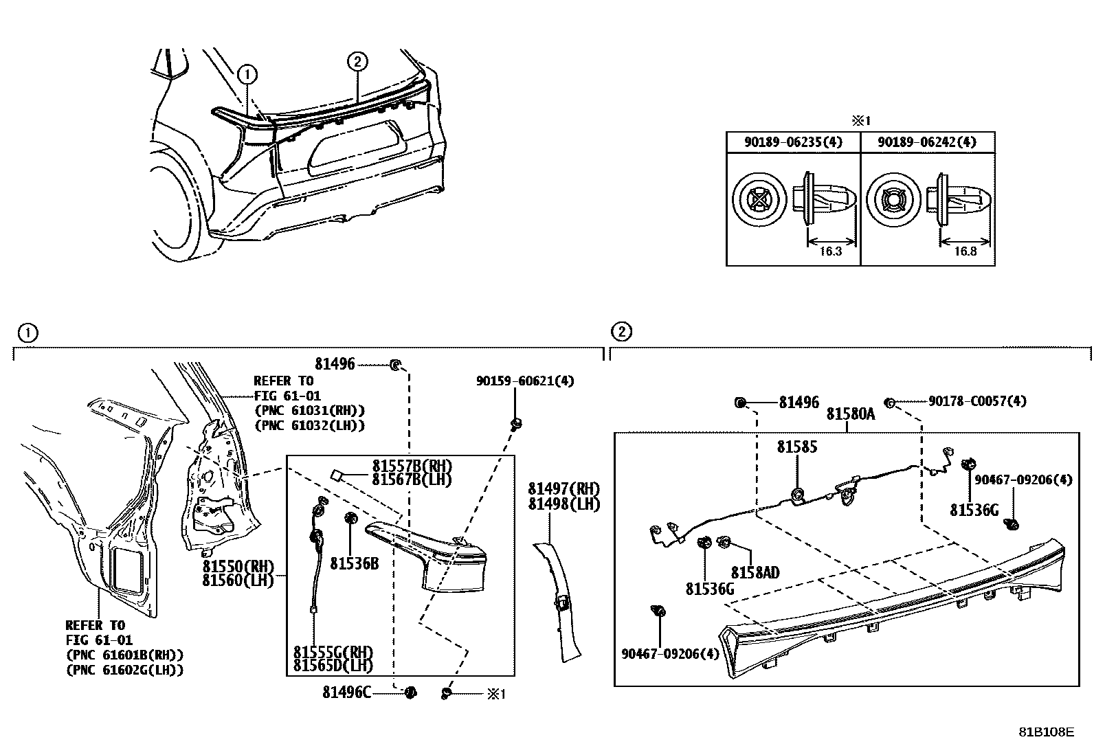 8111 — REAR COMBINATION LAMP
