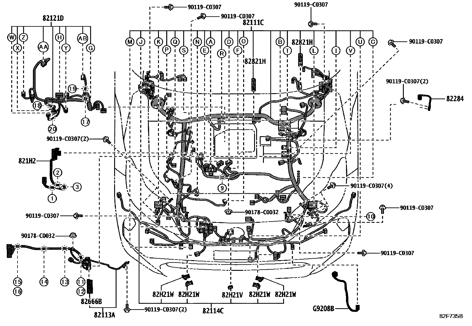 8202 — WIRING & CLAMP