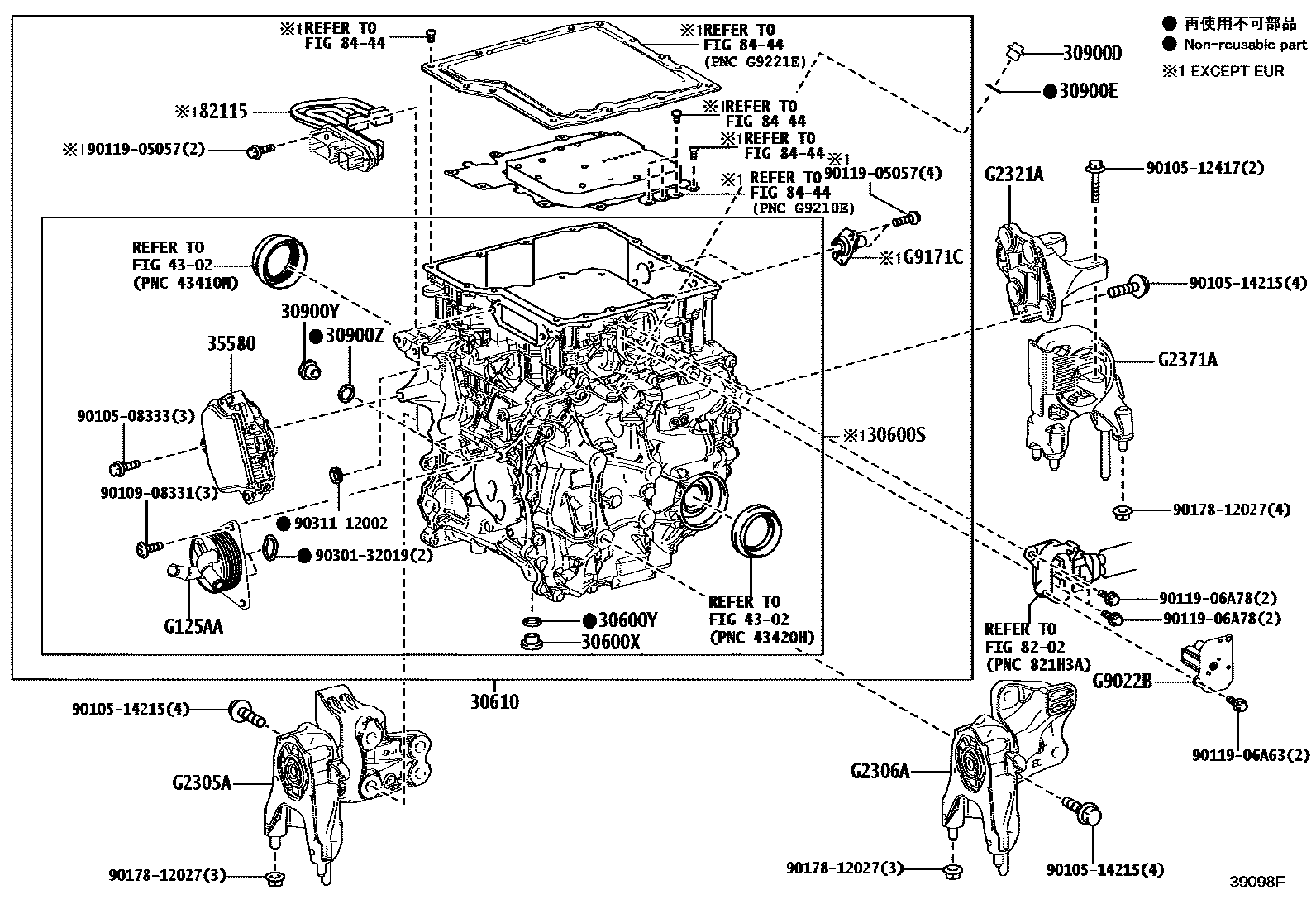 3901 — TRANSAXLE ASSY(HEV OR BEV OR FCEV)