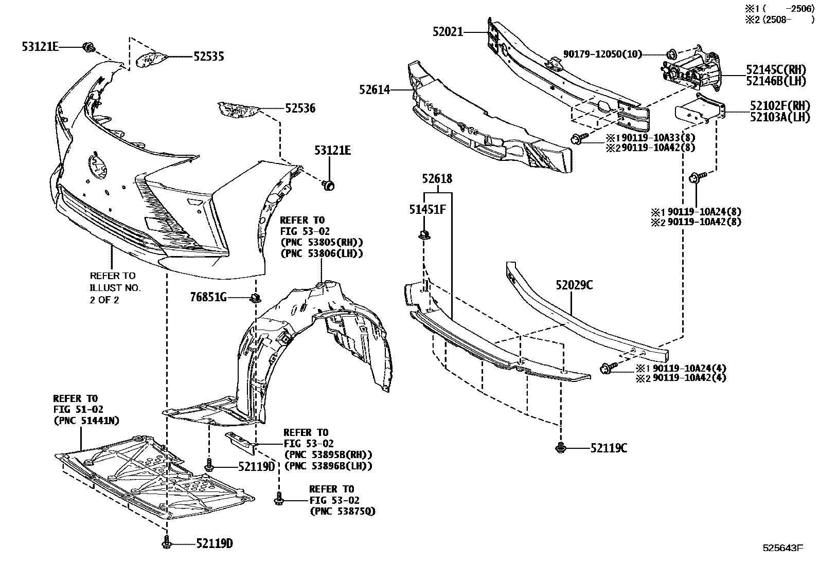 5201 — FRONT BUMPER & BUMPER STAY