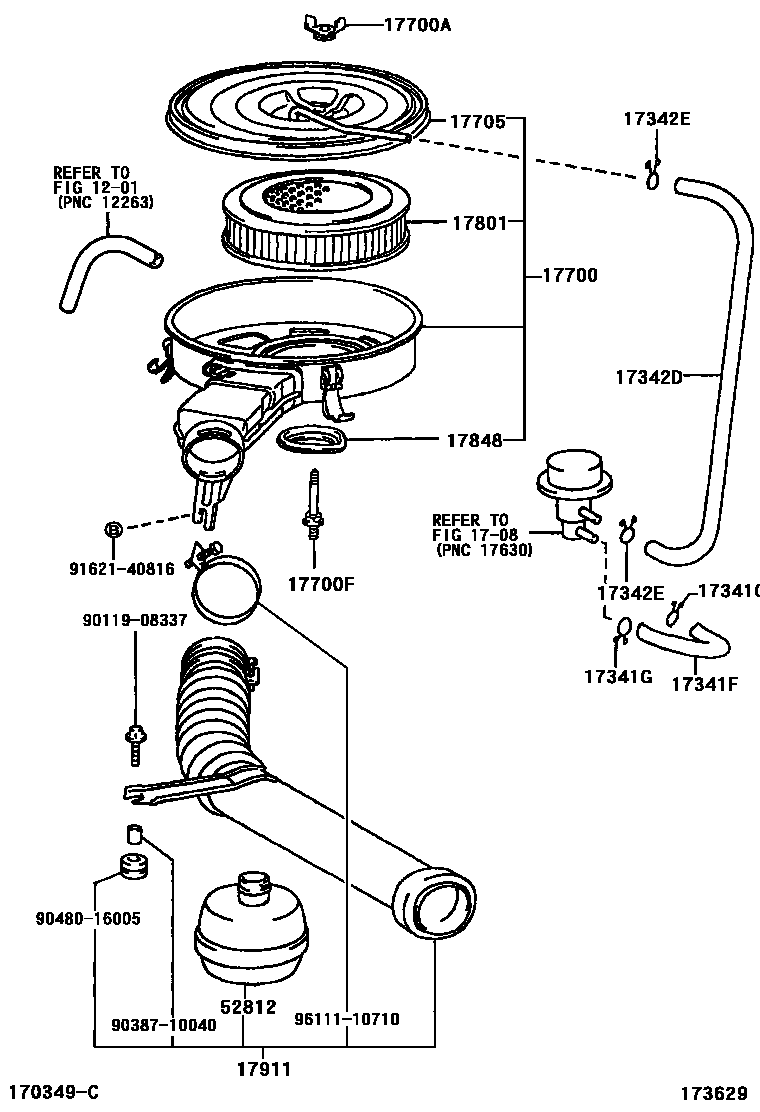 1703 — AIR CLEANER