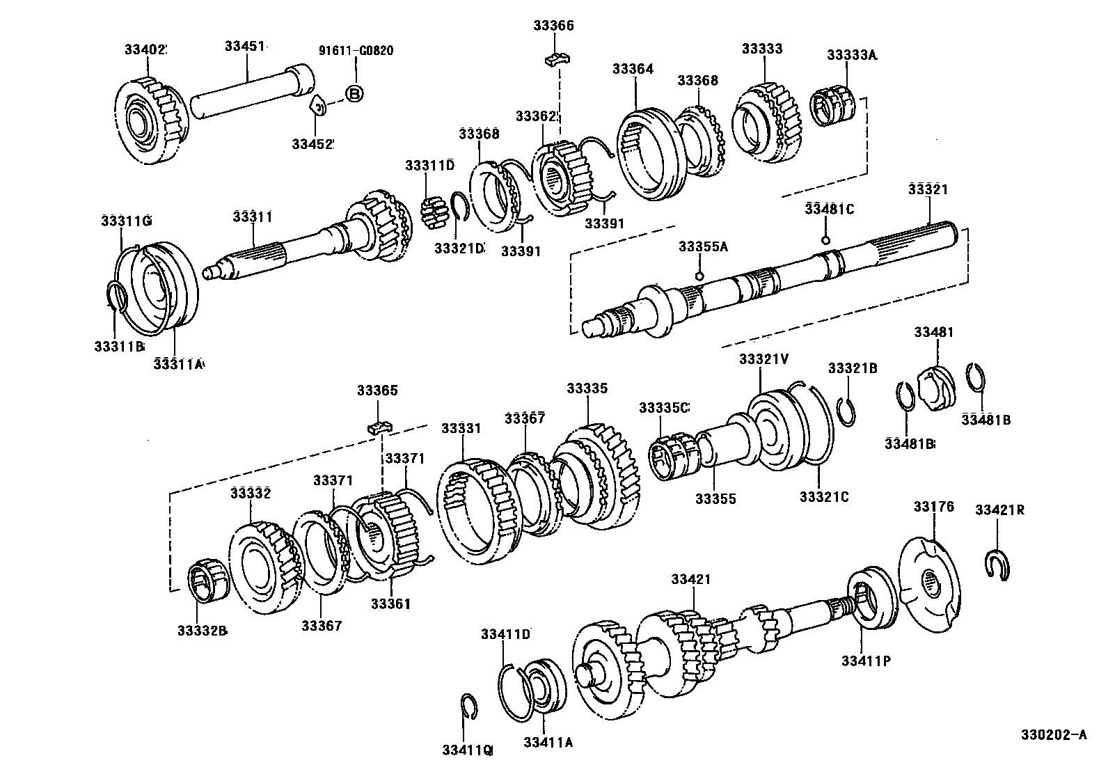3305 — TRANSMISSION GEAR (MTM)
