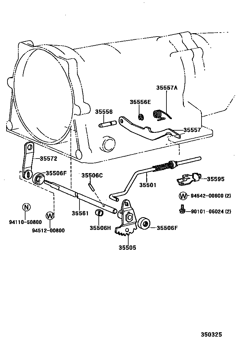 3513 — THROTTLE LINK & VALVE LEVER (ATM)