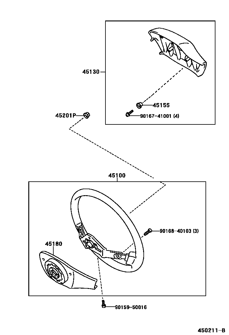 4504 — STEERING WHEEL