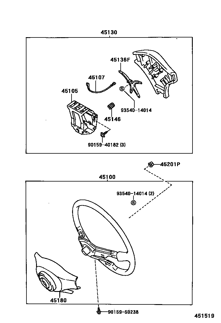 4504 — STEERING WHEEL