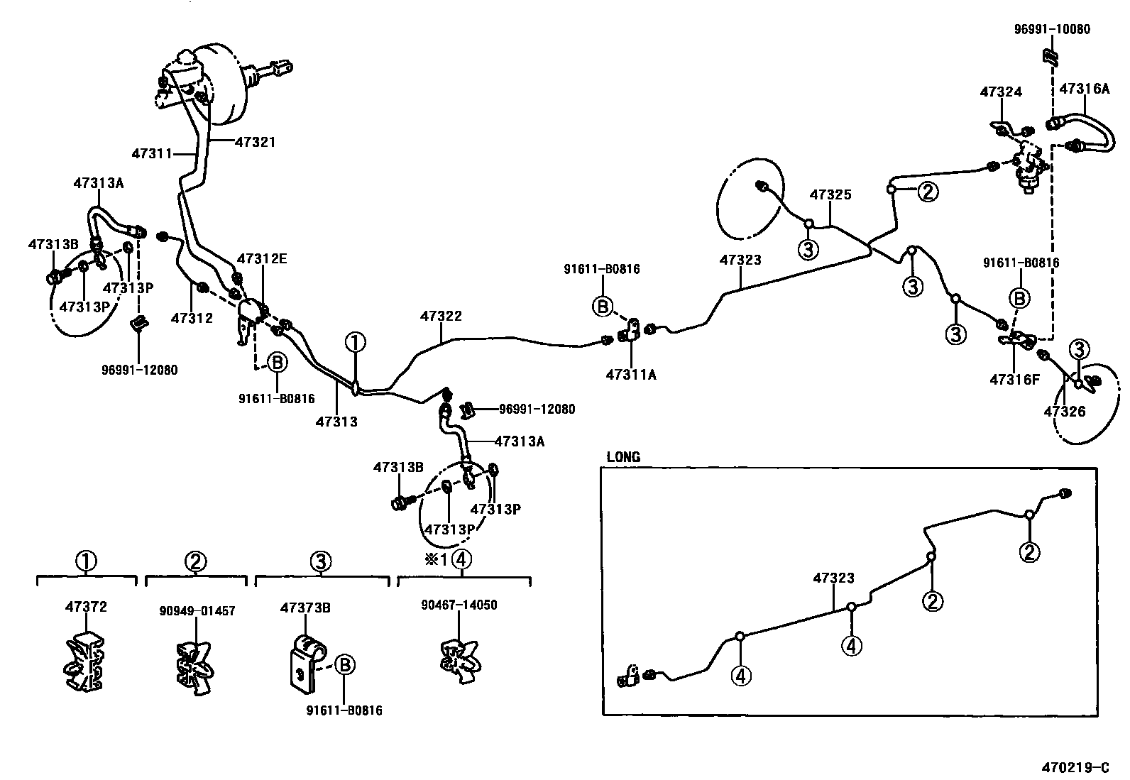 4708 — BRAKE TUBE & CLAMP