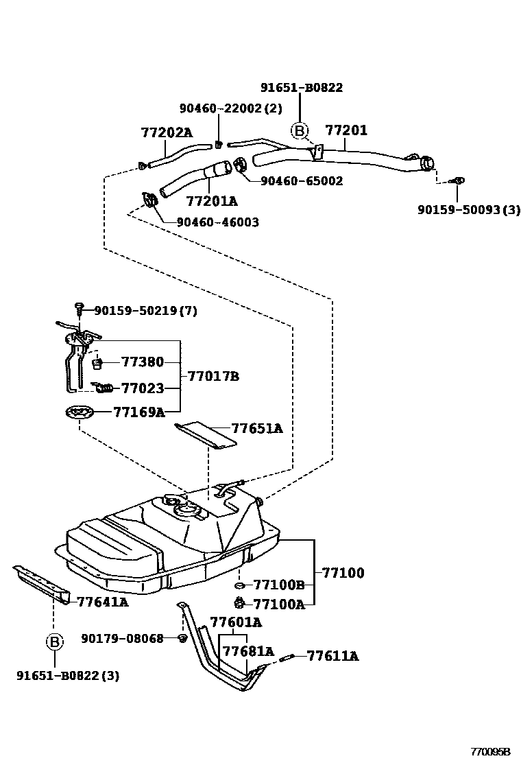 7751 — FUEL TANK & TUBE
