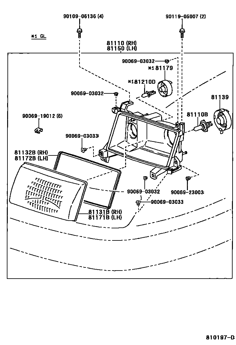 8101 — HEADLAMP