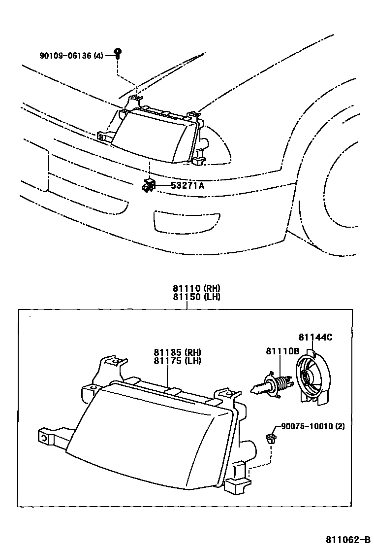 8101 — HEADLAMP