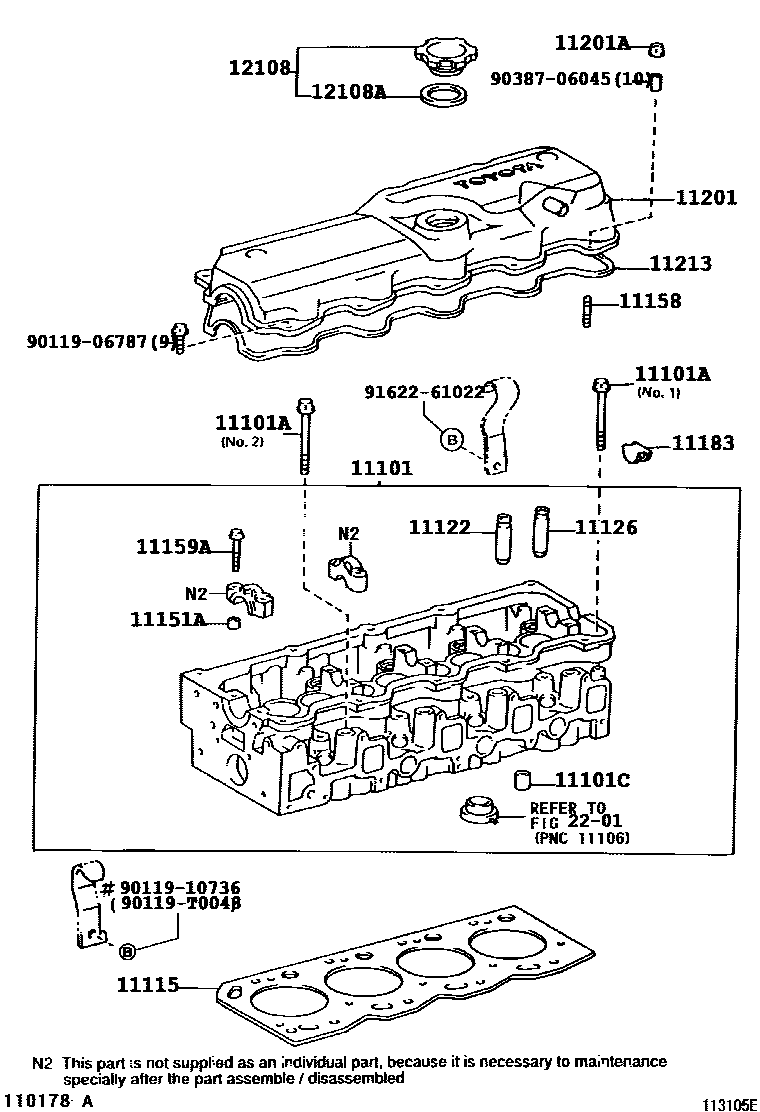 1104 — CYLINDER HEAD