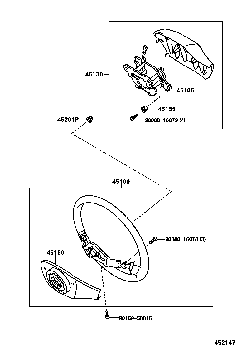 4504 — STEERING WHEEL