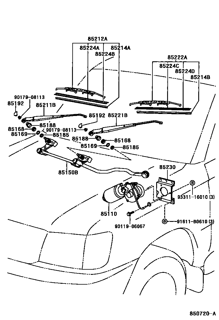 8501 — WINDSHIELD WIPER