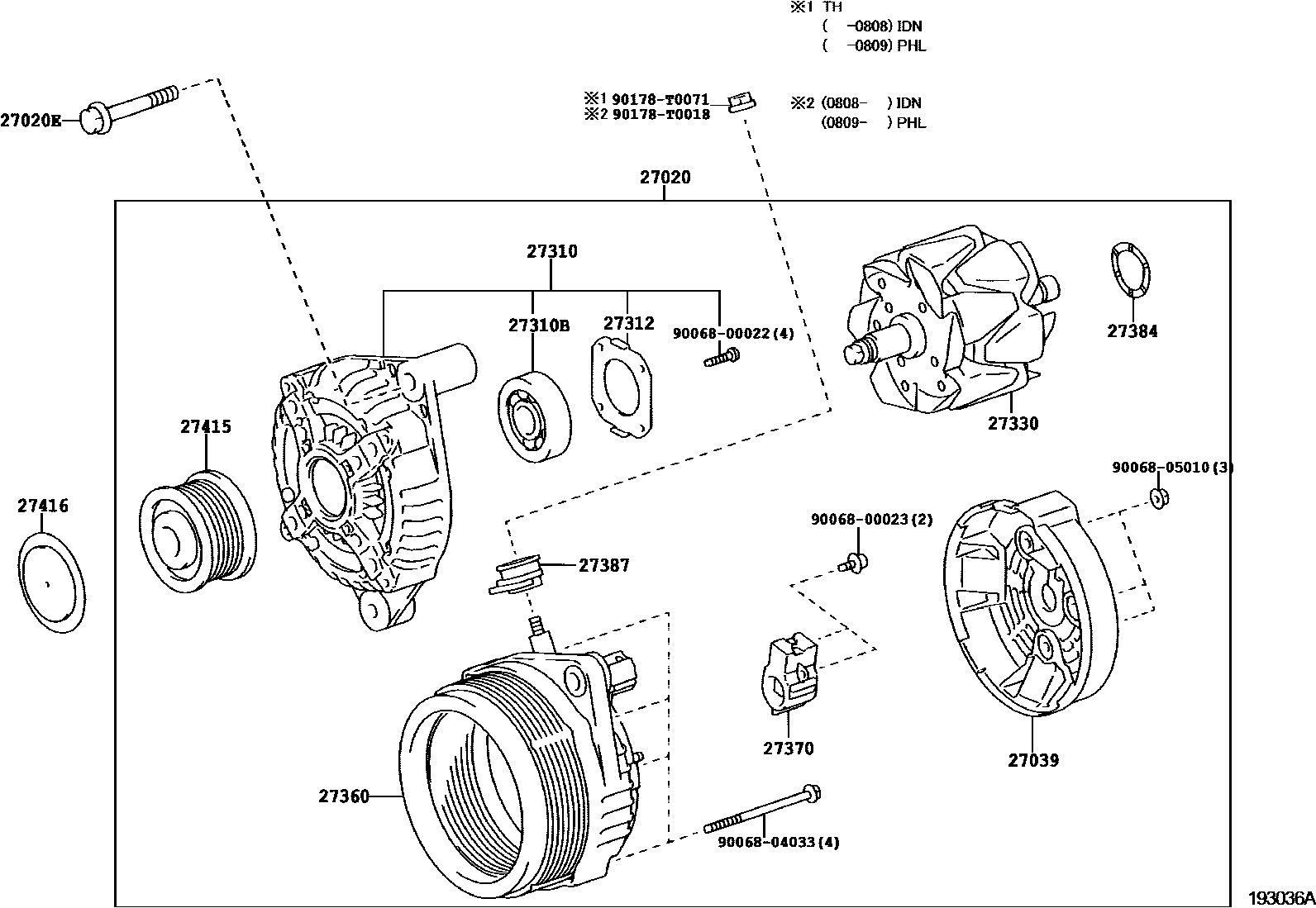 1903 — ALTERNATOR