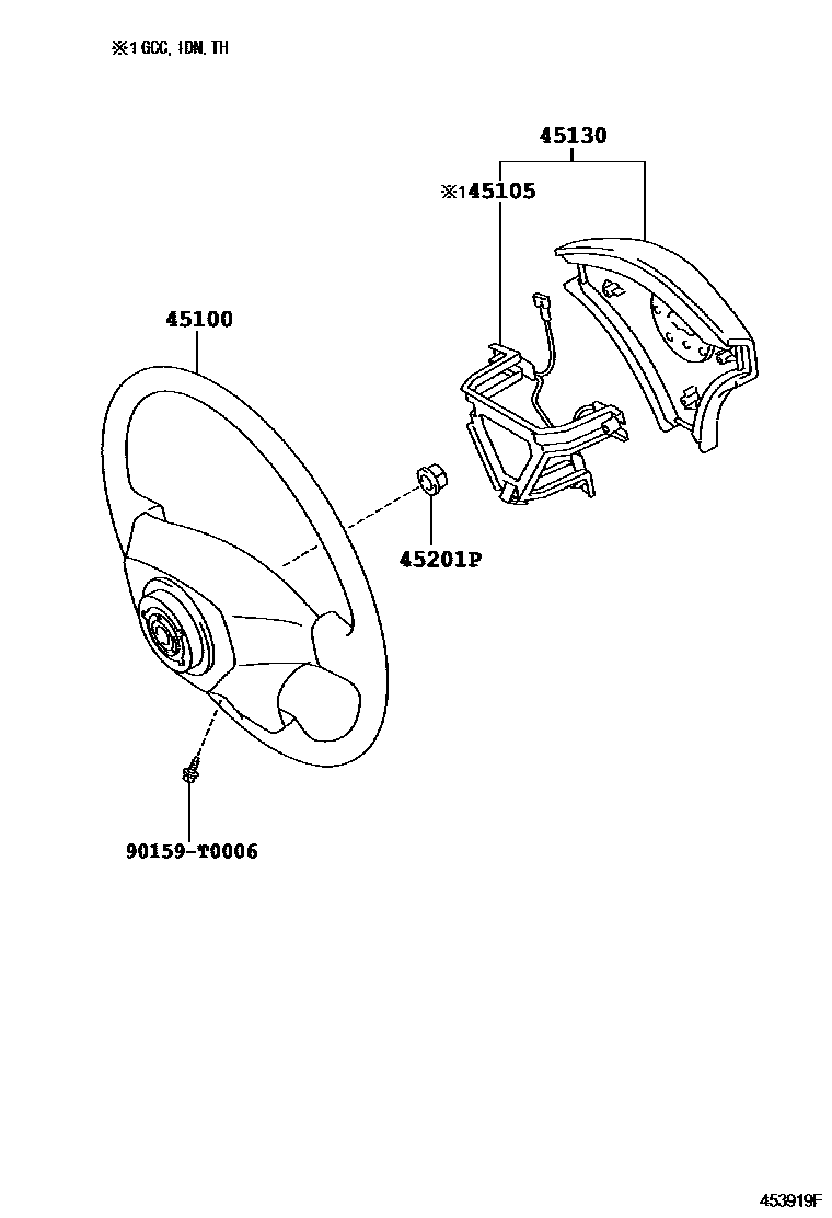 4504 — STEERING WHEEL