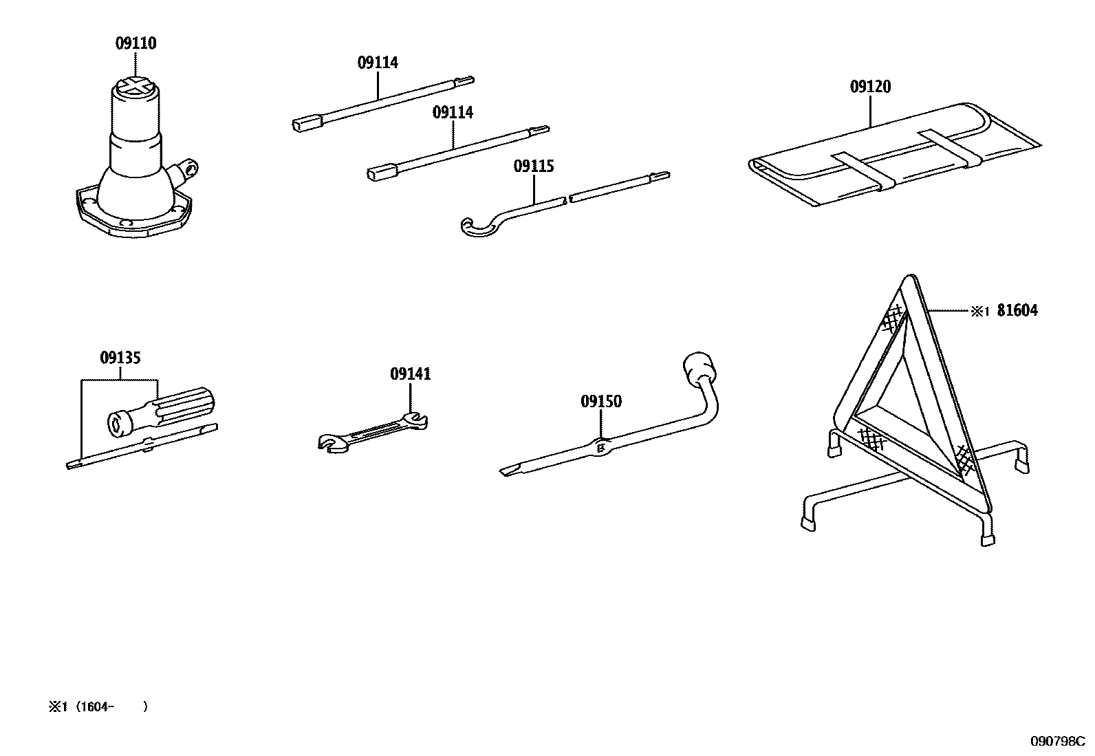0901 — STANDARD TOOL