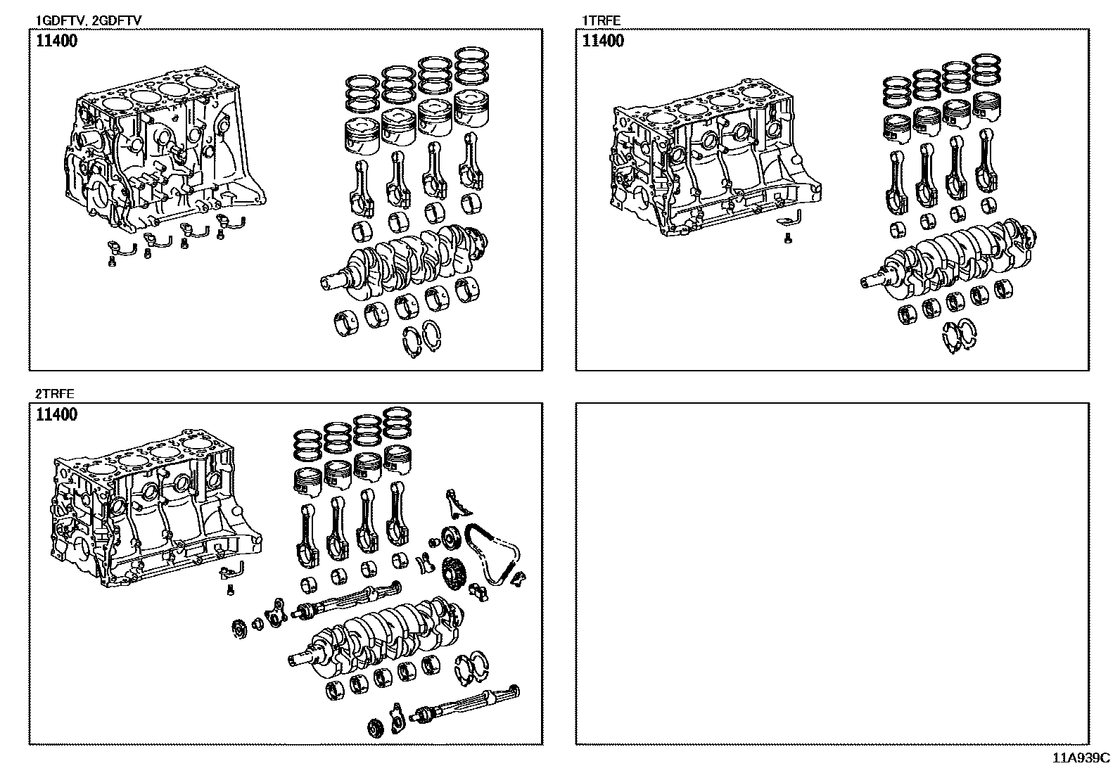 1102 — SHORT BLOCK ASSEMBLY
