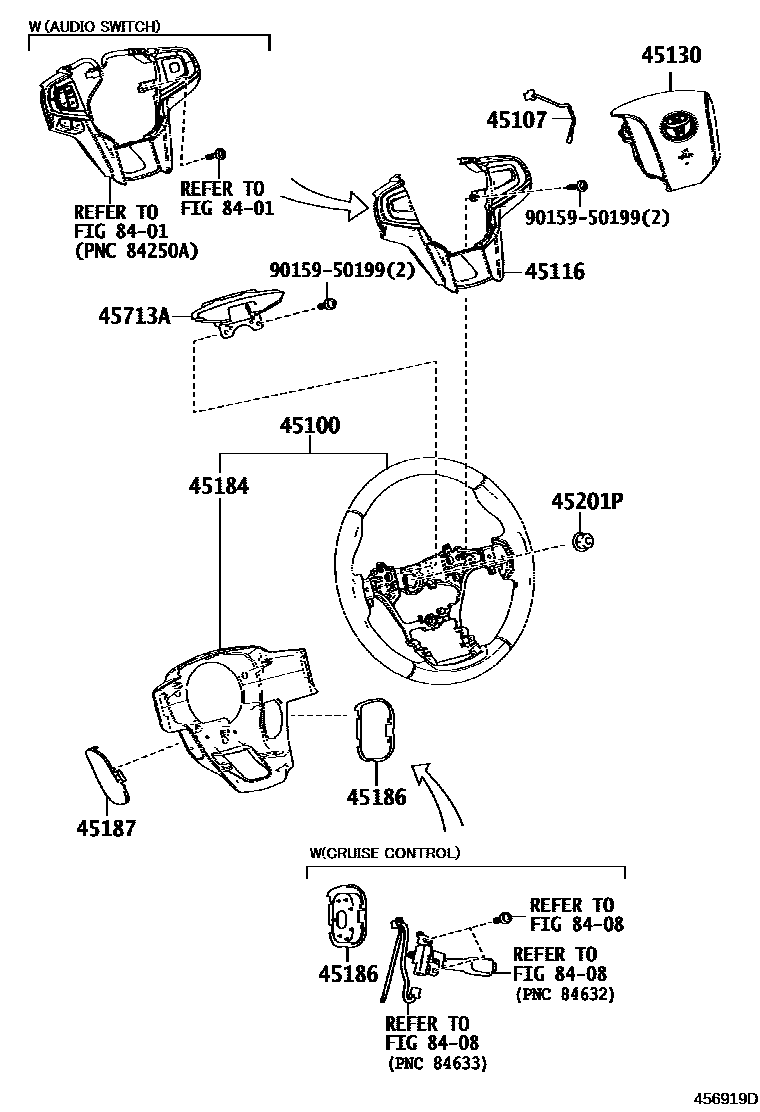4504 — STEERING WHEEL