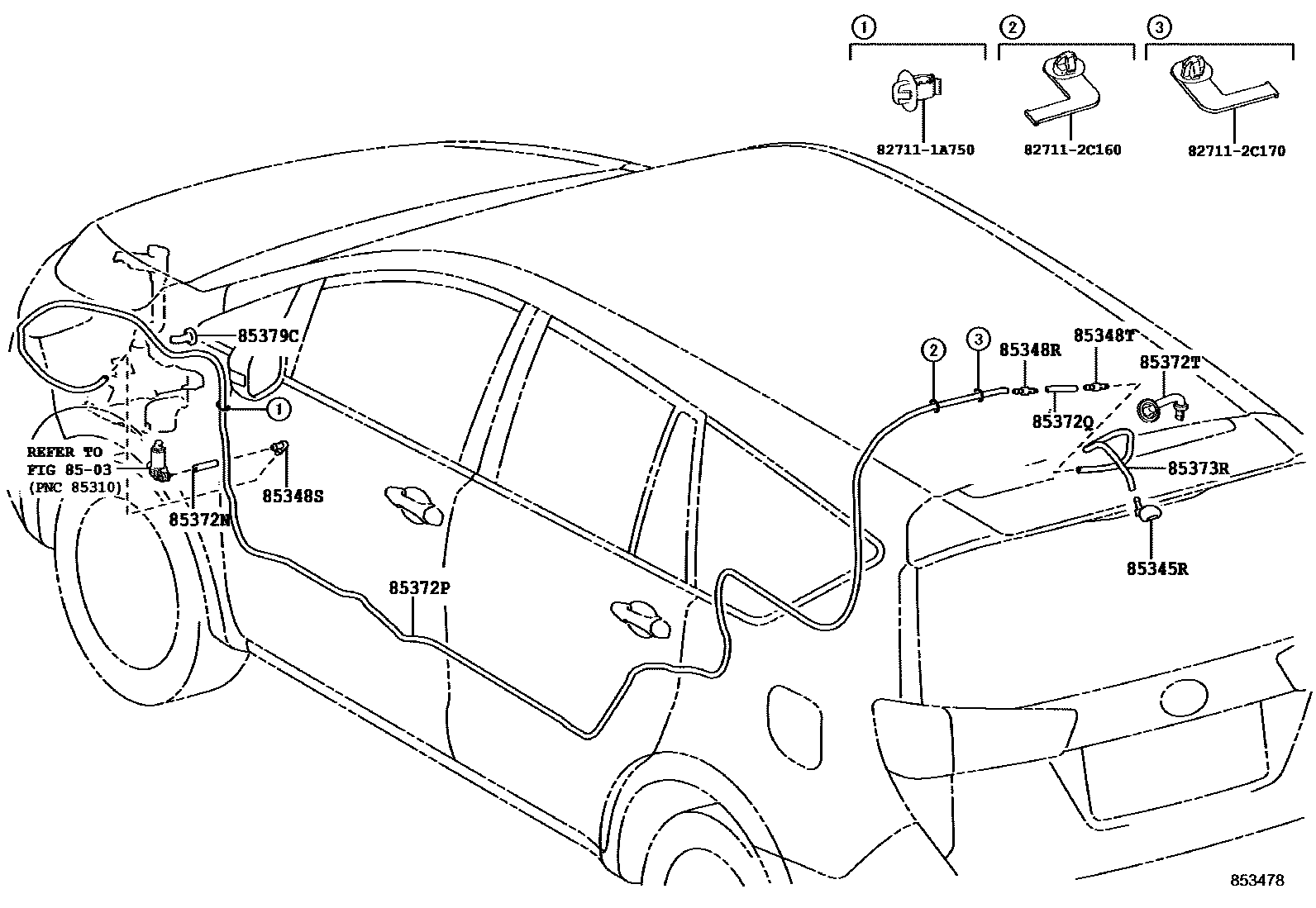 8504 — REAR WASHER