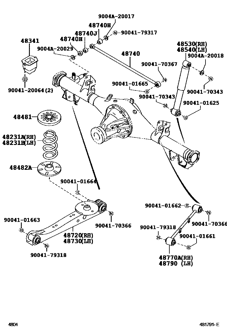4804 — REAR SPRING & SHOCK ABSORBER