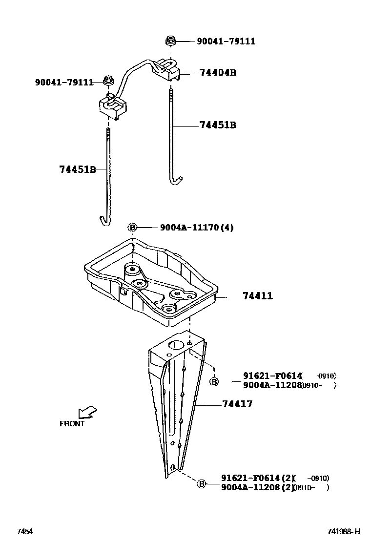 7454 — BATTERY CARRIER