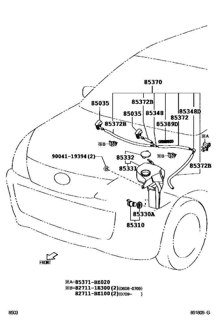 8503 — WINDSHIELD WASHER