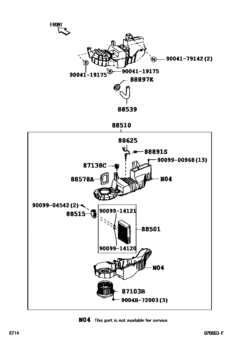 8714 — HEATING & AIR CONDITIONING - COOLER UNIT