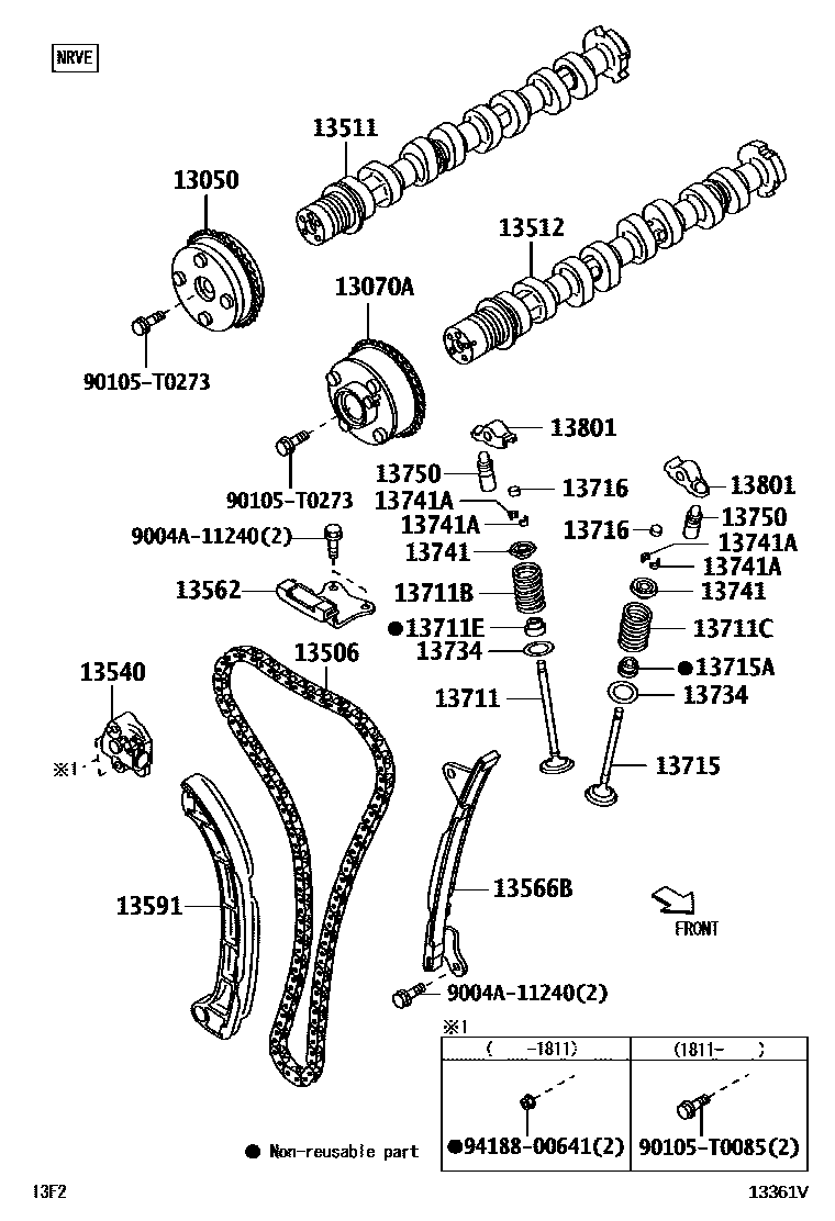 1302 — CAMSHAFT & VALVE