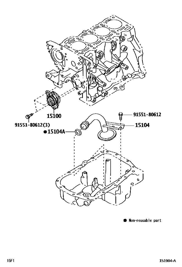 1501 — ENGINE OIL PUMP