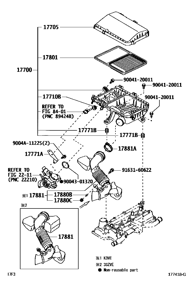 1703 — AIR CLEANER