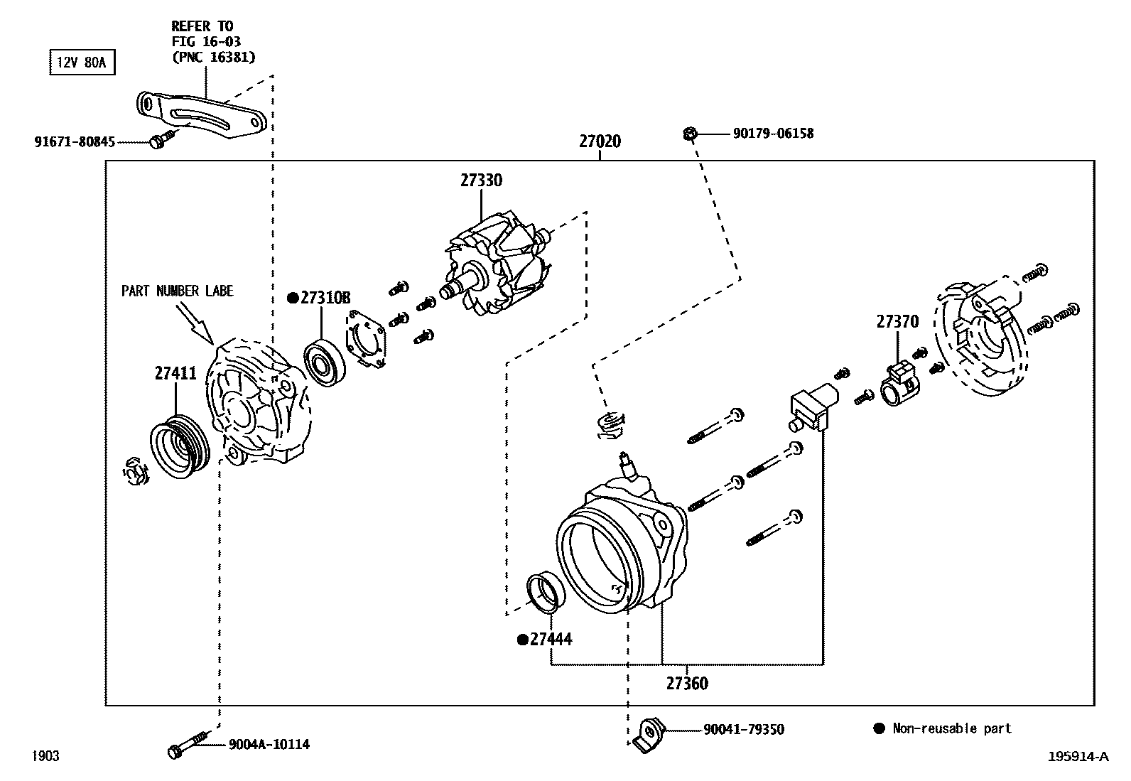 1903 — ALTERNATOR