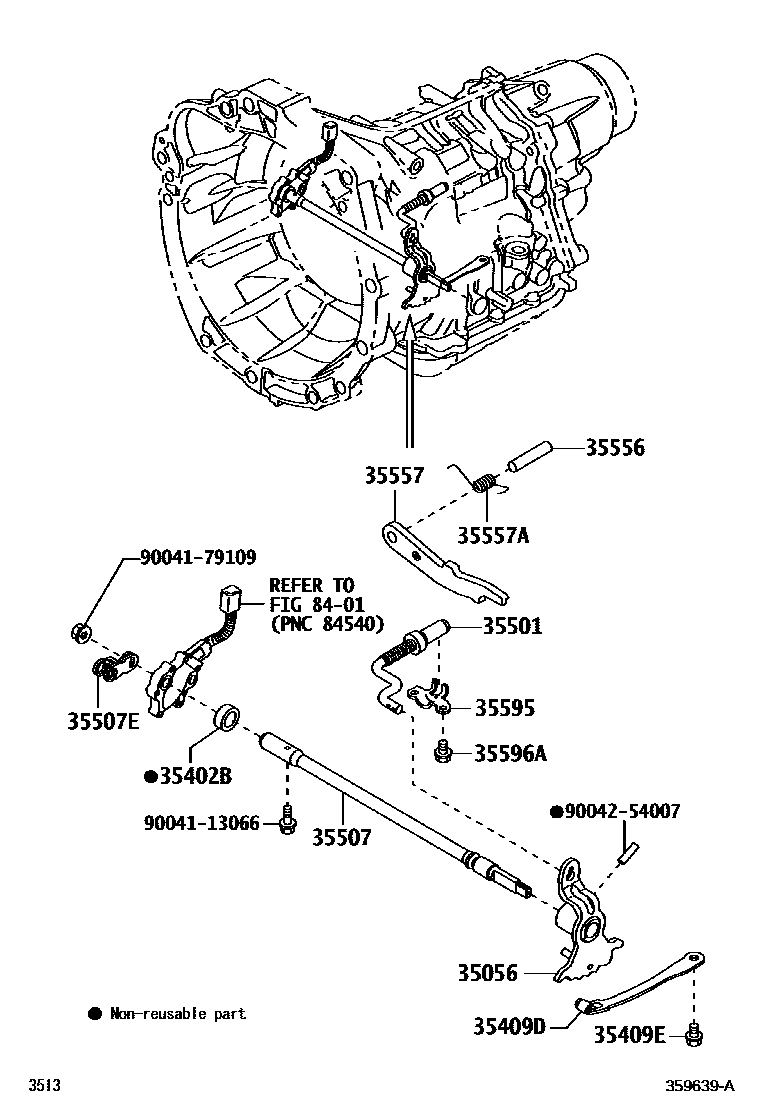 3513 — THROTTLE LINK & VALVE LEVER (ATM)