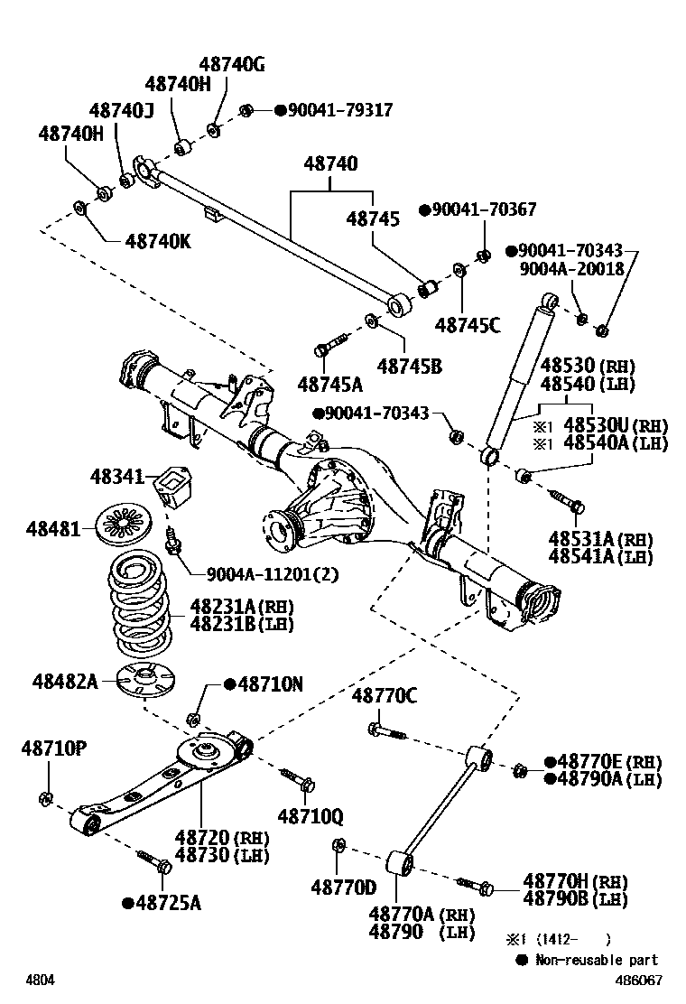 4804 — REAR SPRING & SHOCK ABSORBER