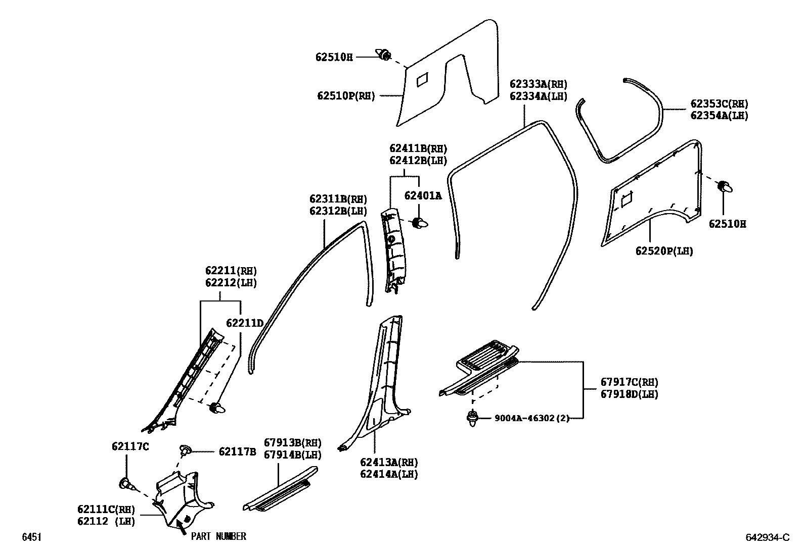6451 — INSIDE TRIM BOARD