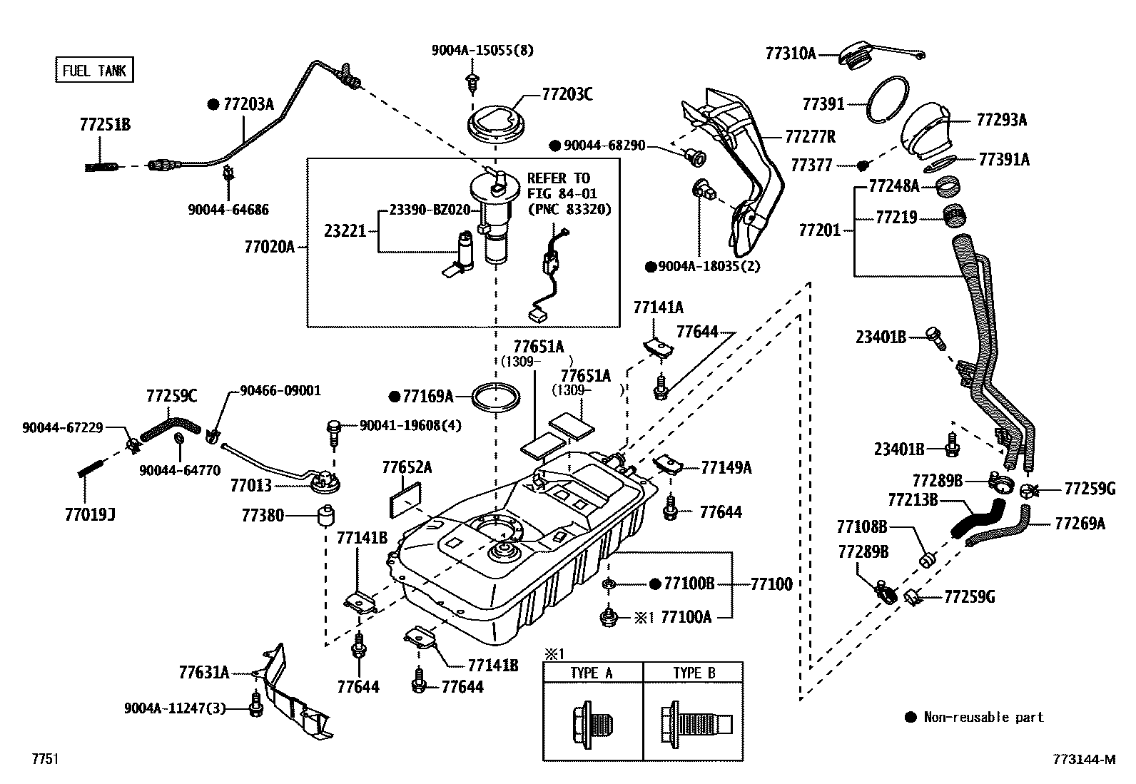 7751 — FUEL TANK & TUBE