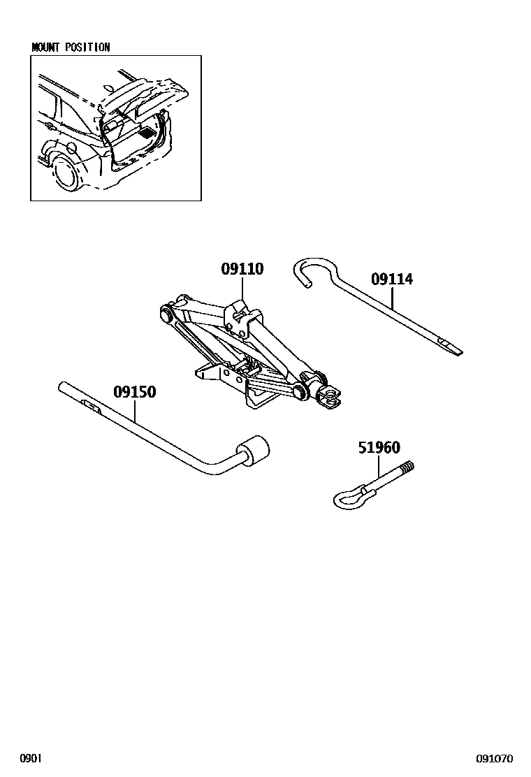 0901 — STANDARD TOOL