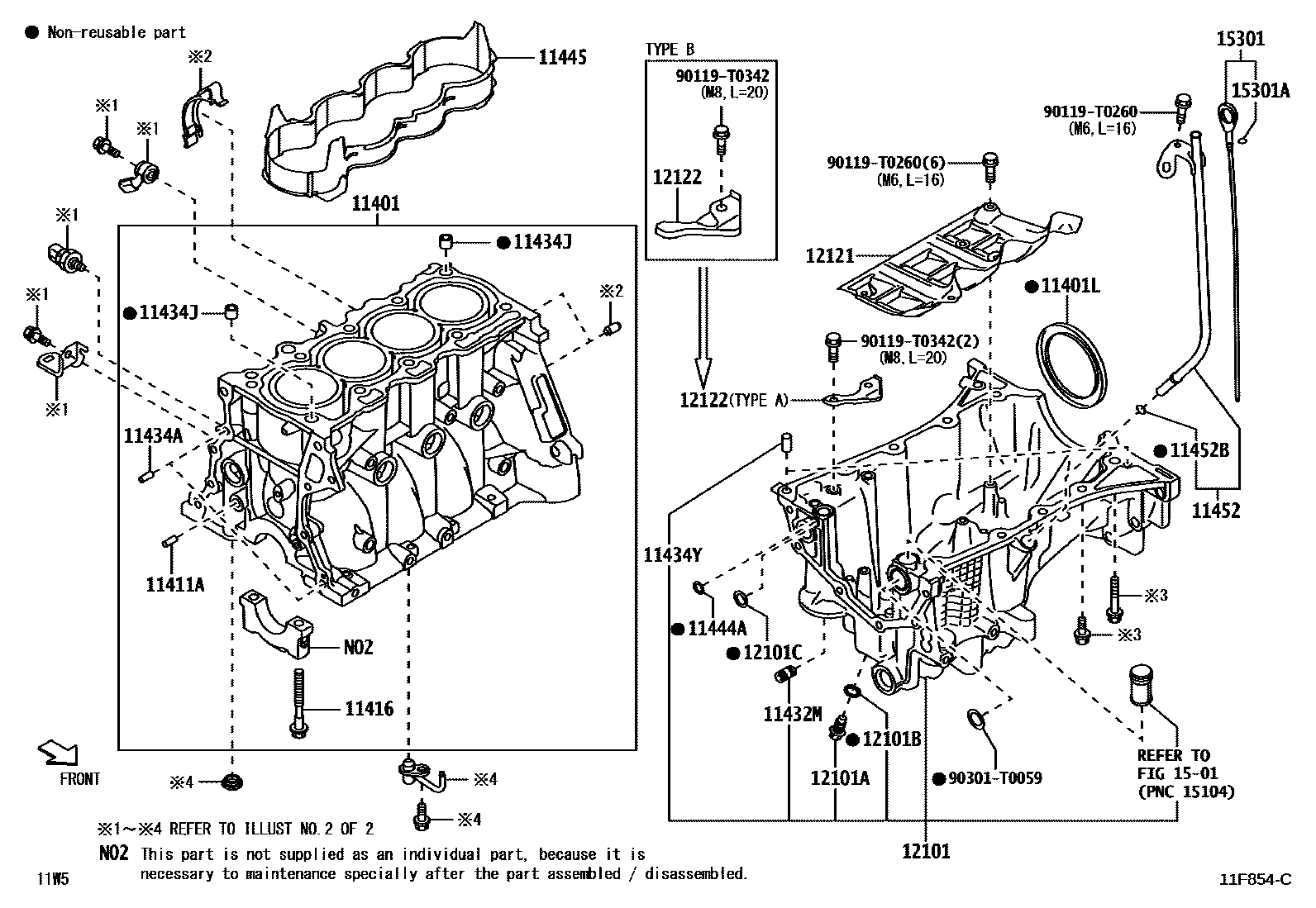 1105 — CYLINDER BLOCK