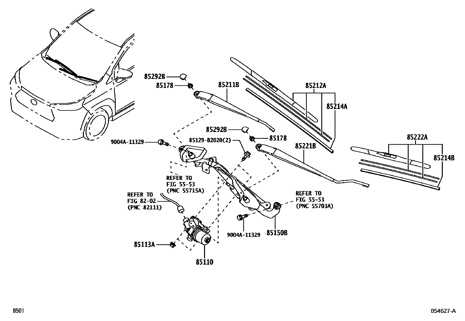 8501 — WINDSHIELD WIPER