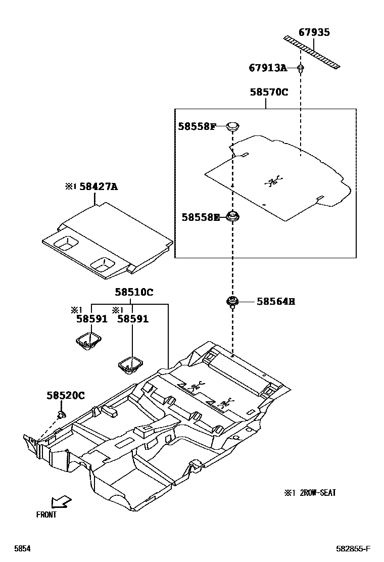 5854 — FLOOR MAT & SILENCER PAD