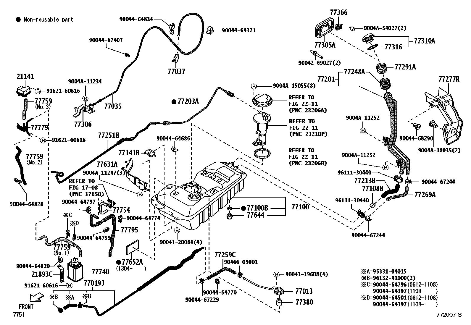 7751 — FUEL TANK & TUBE