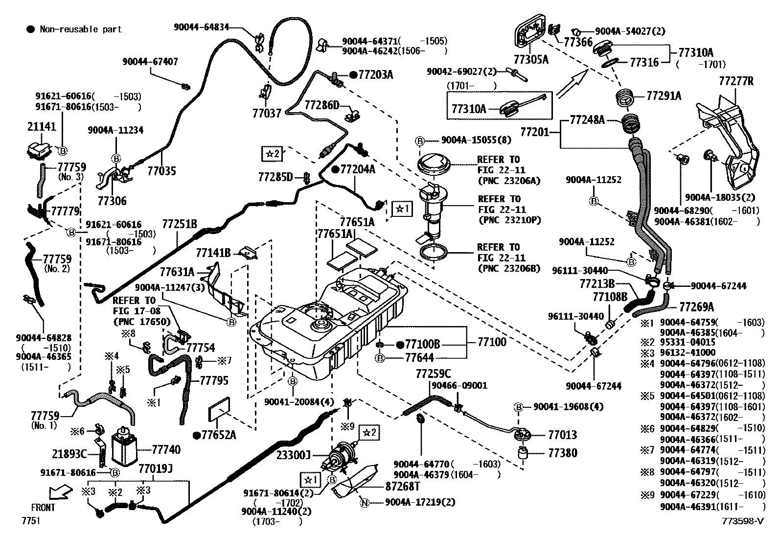 7751 — FUEL TANK & TUBE