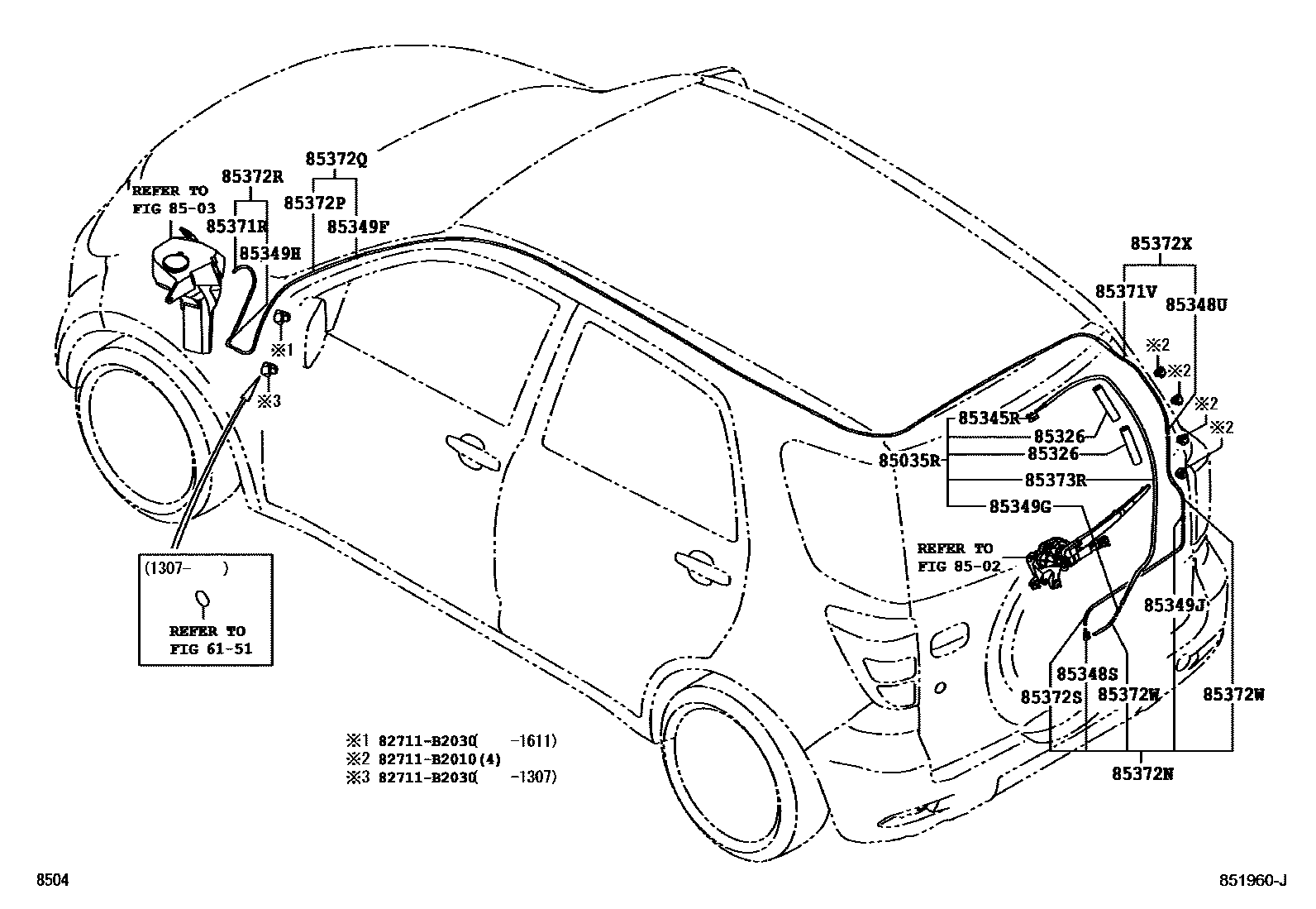 8504 — REAR WASHER