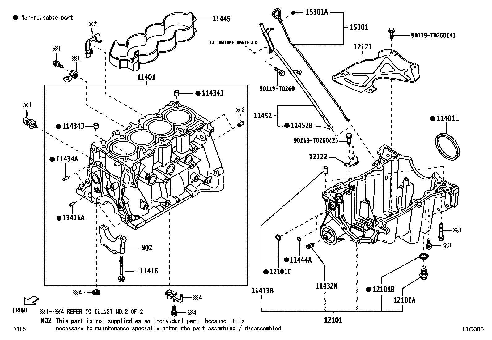 1105 — CYLINDER BLOCK
