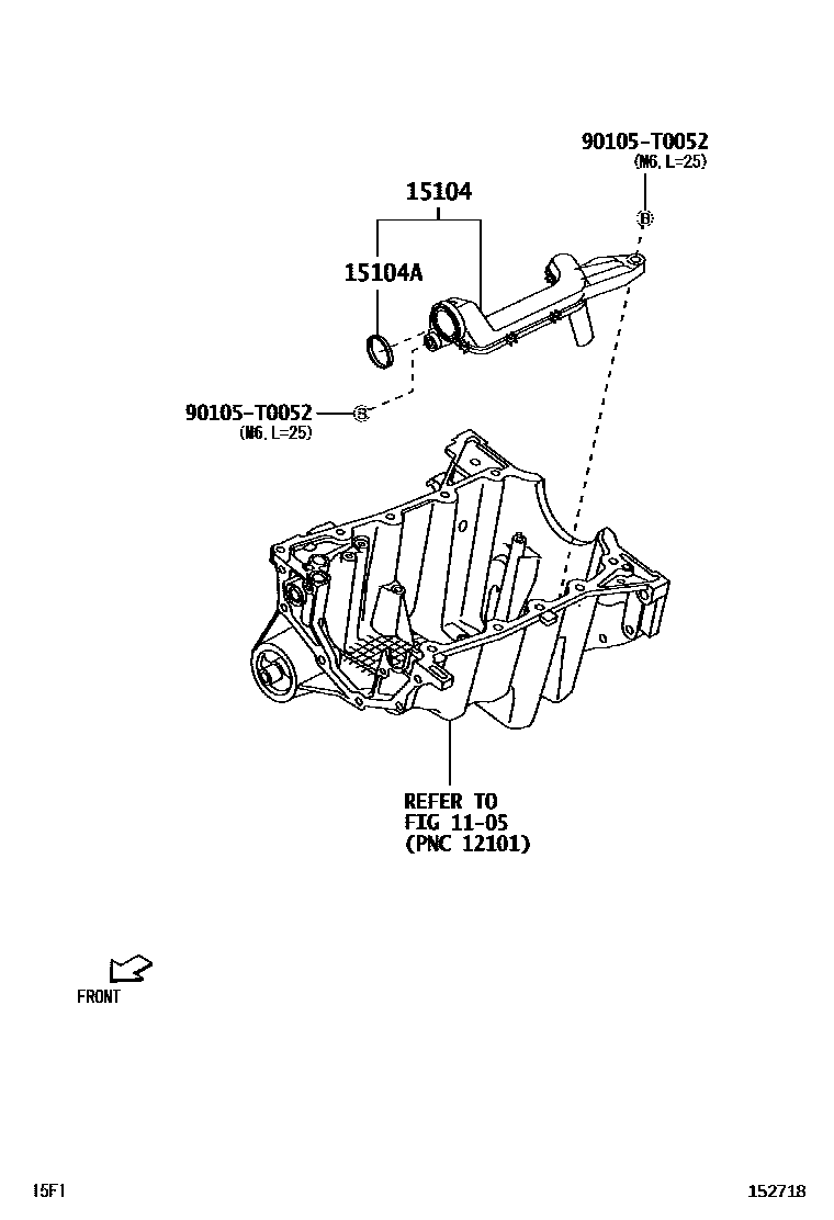 1501 — ENGINE OIL PUMP