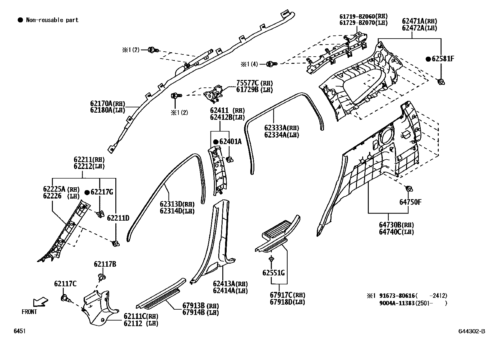 6451 — INSIDE TRIM BOARD